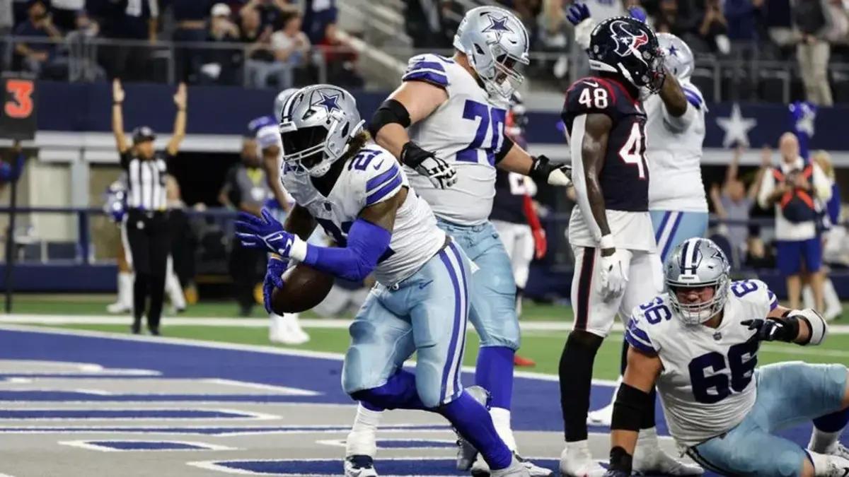 Cowboys - Ezekiel Elliott touchdown